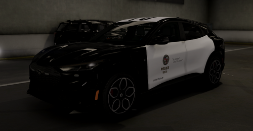 LAPD 2023 Mach E