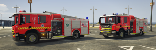 Fire Rescue Victoria (FRV) Country Fire Authority (CFA) pack