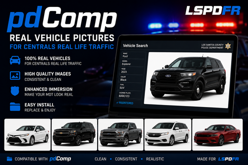 pdComp Real Vehicle Pictures for Centrals Real Life Traffic