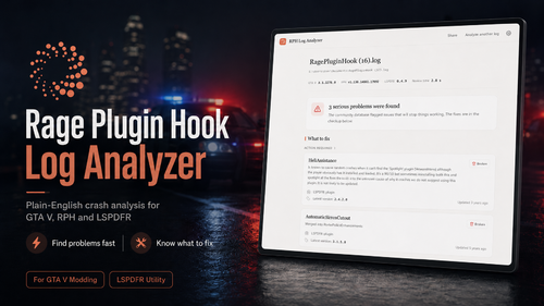 Rage Plugin Hook Log Analyzer