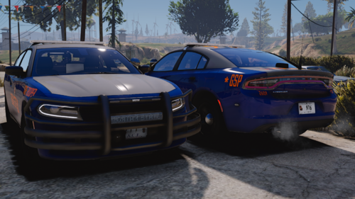 Georgia State Patrol 2017-2022 Marked Dodge Charger Pursuit Pack