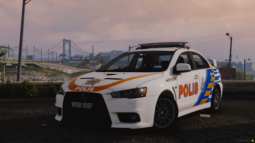 [N-ELS][FiveM Ready] Royal Malaysian Police Mitsubishi EVO X