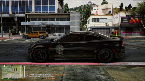 LSPD GANG & NARCOTICS DIVISION HELLCAT CHARGER LIVERY