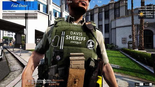 LSSD STATION 28 "DAVIS EXECUTIONERS" VEST