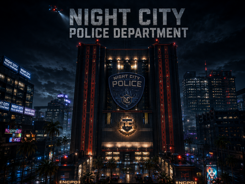Night City Police Department (Fictional) - EUP 9.3 Minipack