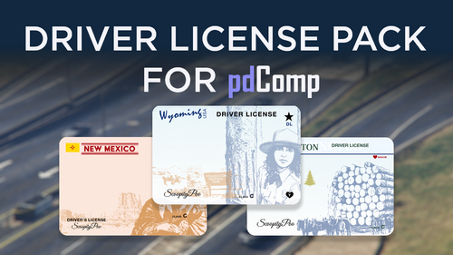 Driver License Pack for pdComp (All 50 states and then some!)