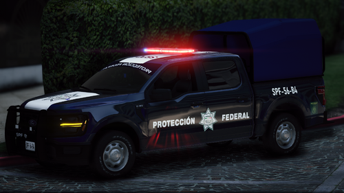 F150 2025 Servicio de protección federal Mx Add-on ELS