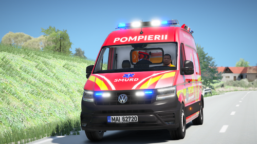 Volkswagen Crafter Smurd L3H2 2025 GtaV