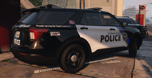 Los Santos Transit/Los Angeles Metro Lore and Non-Lore Police Livery Pack