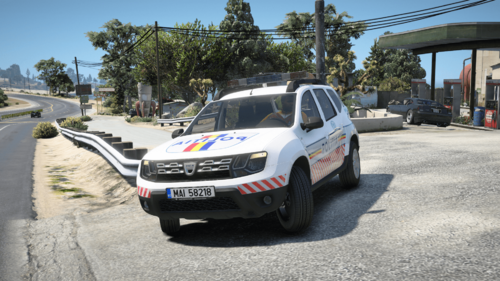 Dacia Duster 2014 Politia Romana