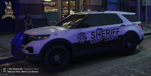 Sarpy County Sherrif FPIU Livery