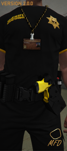 BCSO Service Badge