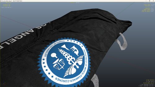 Los Angeles County Coroner Body Bag Texture | LSPDFR