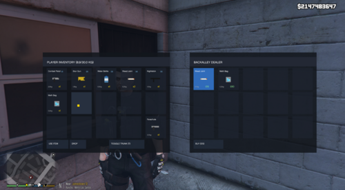 Peaky's Grid Inventory