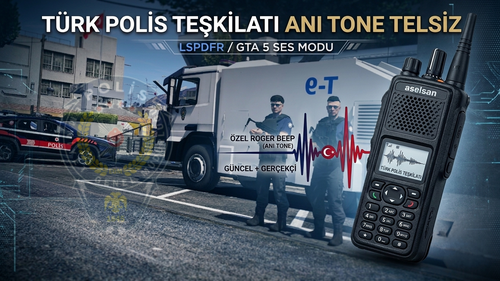 Türk Polis Teşkilatı ANI Tone Telsiz (Roger Beep)