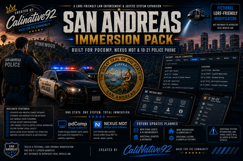 San Andreas Immersion Pack