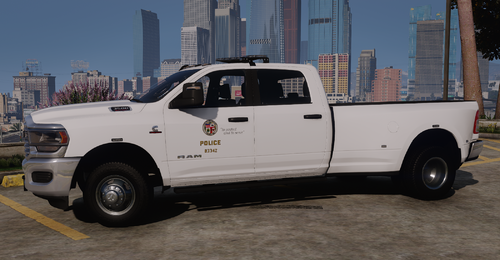 LAPD 2020 Ram 3500 Liveries