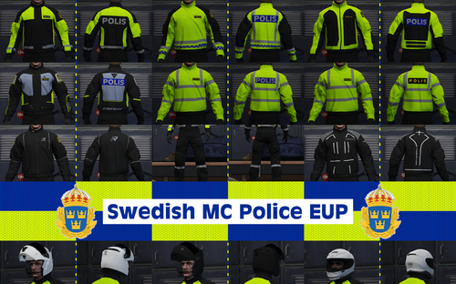 Swedish Motorcycle Police EUP