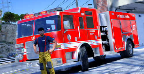 LAFD Vehicle Texture