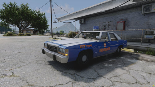 1987 Georgia State Patrol LTD LIVERY ONLY