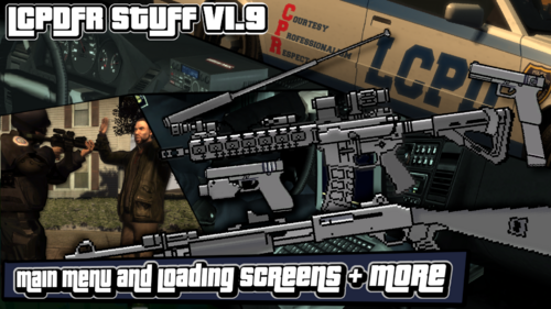 LCPDFR Stuff - Loading Screens and Main Menu Update