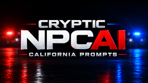 Cryptic's NPCAI California Prompt's and Voice Style's
