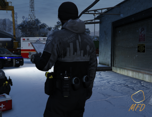 LSPD Winter Patrol Fleece Jacket