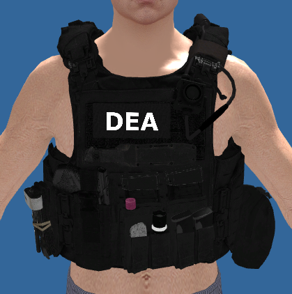 DEA Tactical Vest – FiveM Ready | High Quality |  Model by HANAKO