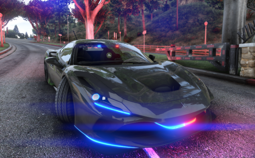 Ferrari F8 Tributo Glasslight [FiveM Ready] (GL Customs)