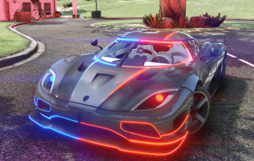 Koenigsegg Agera RS Glasslight [FiveM Ready] (GL Customs)