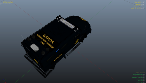 Lenco Bearcat | Irish Garda Emergency Support Unit (Texture)