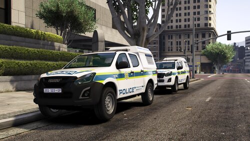 South Africa Police Isuzu DMAX Mini Pack