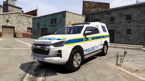 SAPS Isuzu Dmax Livery
