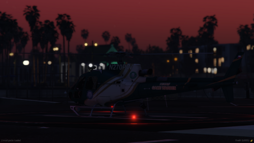 Texas Game Warden AS350 Helicopter Livery