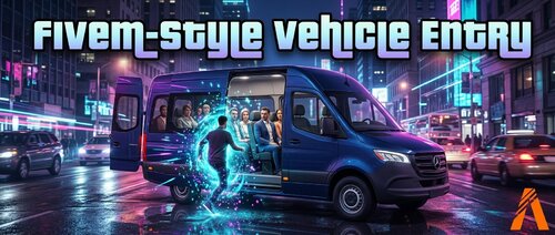 FiveM-Style Vehicle Entry