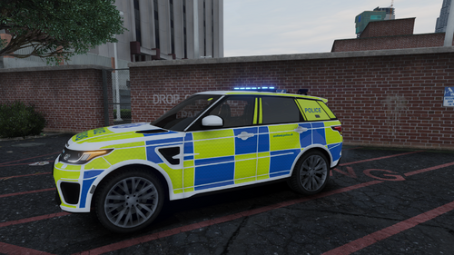 Scotland Police - Ranger Rover 2017 SVR Livery