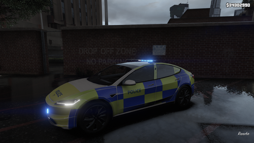 Tesla Model 3 (Generic UK Police) Livery