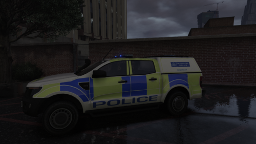 Metropolitan Police UK - Ford Ranger Livery (ELS)
