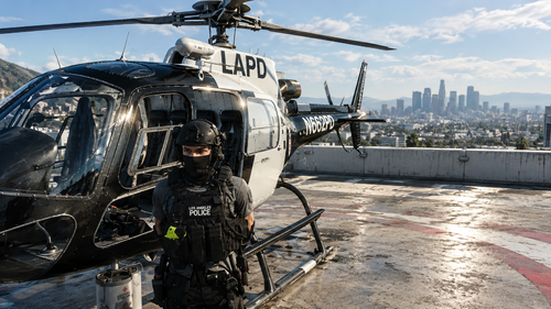 Los Angeles Police Department Generic Duty Vest Texture [1.0]
