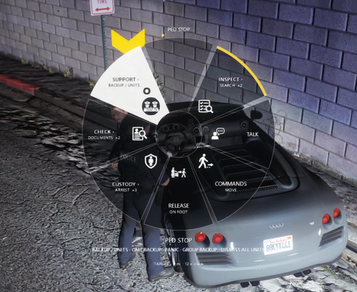 Radial Menu for Policing Redefined