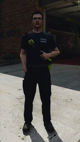 Firefighter Pose Pack #1