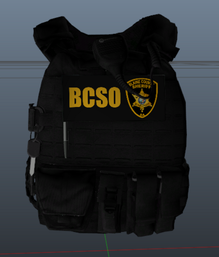 Blaine County Sheriff’s Office Vest Texture