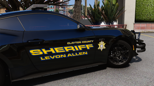 [ELS-HYBRID] [ADD-ON] 2026 Clayton County Sheriff's Office Mustang