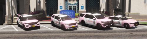LSPD Breast Cancer Awareness Liveries