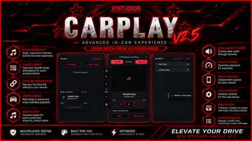CarPlay v.2.0.0 (xsound) (X1Studios)