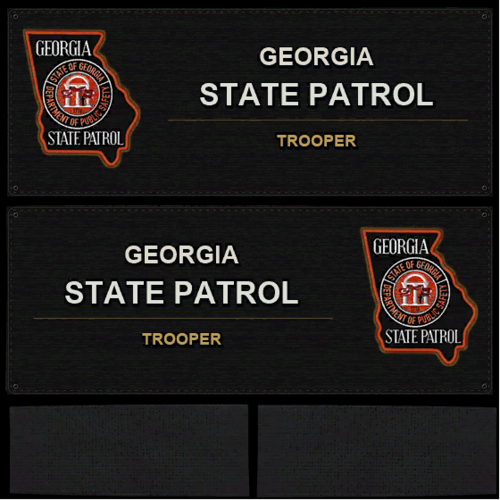 Georgia state patrol K-9 vest