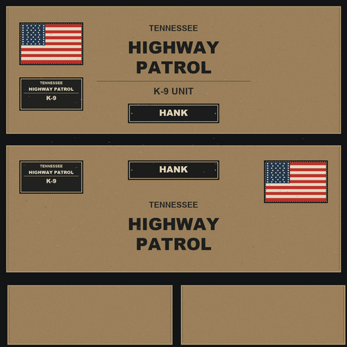 Tennessee highway patrol K-9 vets texture