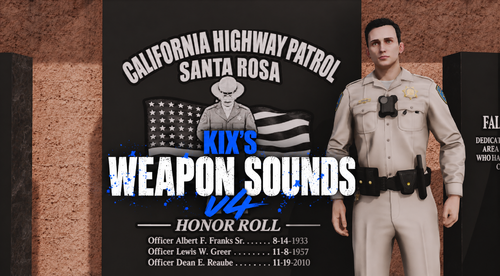Kix ┃ LAPD Weapon Souds V4┃ Free FiveM SP