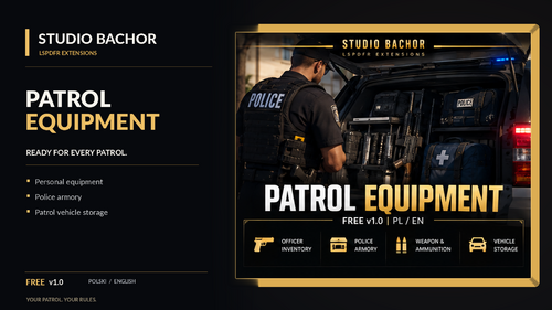 Patrol Equipment | Studio Bachor [PL/EN]
