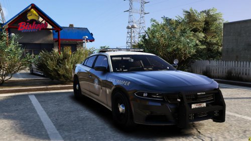 Florida Highway Patrol 2017 Dodge Charger - Vehicle Textures - LCPDFR.com